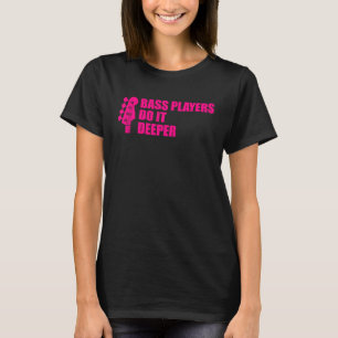 Camiseta Tocador de Baixo Baixistas de Guitarra Cool Fazem