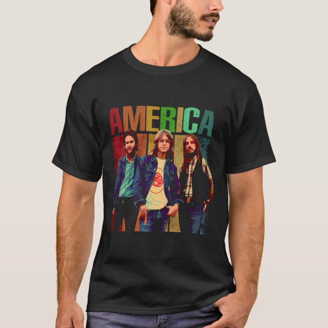 Camiseta Tocador de Baixo da Banda America (Frente)