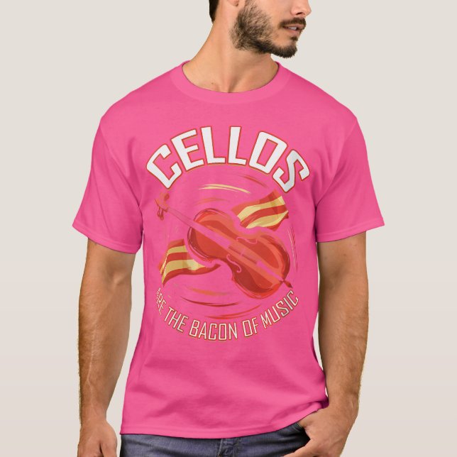 Camiseta Tocador de Celo Bacon da Orquestra de Música (Frente)