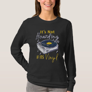 Camiseta Tocador de Discos de Vinil Estéreo Música Buff Dis