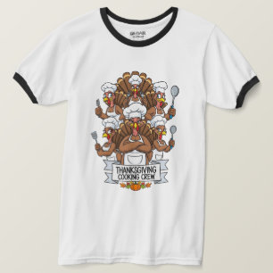 Camiseta Tocador de Sino de Ação de Graças