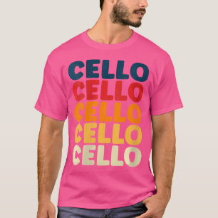 Camiseta Tocador de violoncelo executando música clássica L