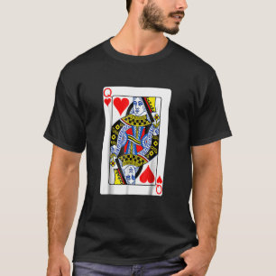 Camiseta Tocando Cartaz Rainha de Corações Dia de os namora