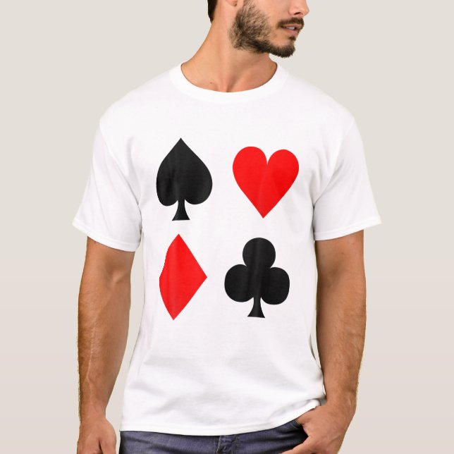 Camiseta Tocando Cartões (Frente)