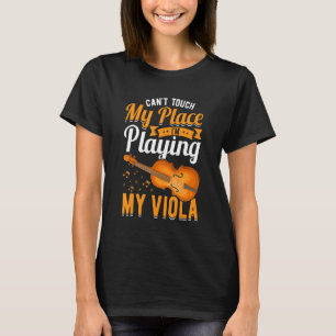 Camiseta Tocando Violinos Viola Jogador Música Violinista