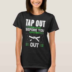 Camiseta Tocar Antes Que Você Preencha Mma Bjj Jiu Jitsu