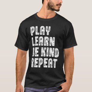 Camiseta Tocar Aprender A Repetir A Unidade De Planta Dia 2