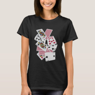 Camiseta Tocar Cartões - Jogar Para Ganhar - Charmes Sortu
