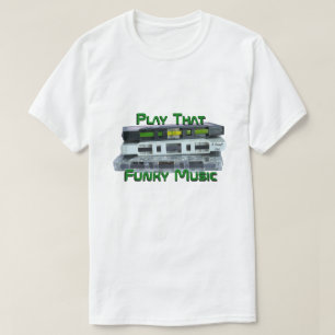 Camiseta Tocar Essa Música Engraçada (variante) Uma Camis