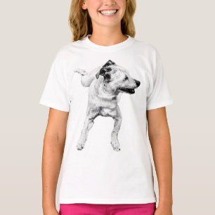 Camiseta Tocar Flash de Arco, Médio-Virar