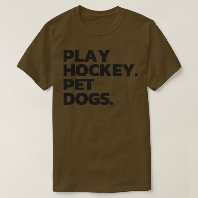 Camiseta Tocar Hockey (Frente do Design)