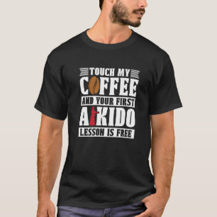 Camiseta Tocar Meu Café Martial Samurai Esporte Fighter Aik