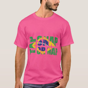 Camiseta Tocar No Snap Ou Nap No Brasileiro Jiu-Jitsu Brasi