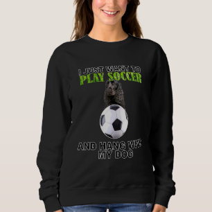 Camiseta Tocar Soccer Hang W Cachorro Inglês Cocker Spaniel