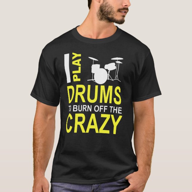 Camiseta Tocar tambores 1 (Frente)