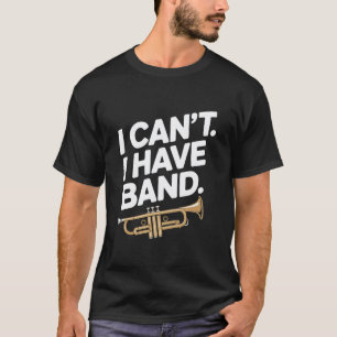 Camiseta Tocar Trompa Não Pode Música de Corne Francês Marc
