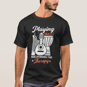 Camiseta Tocar Ukulele É Testemunha Musical
