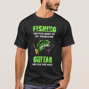 Camiseta Tocar Violão Resolve A Maior Parte Dos Meus Proble