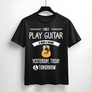 Camiseta Tocar Violão Todo Dia Design