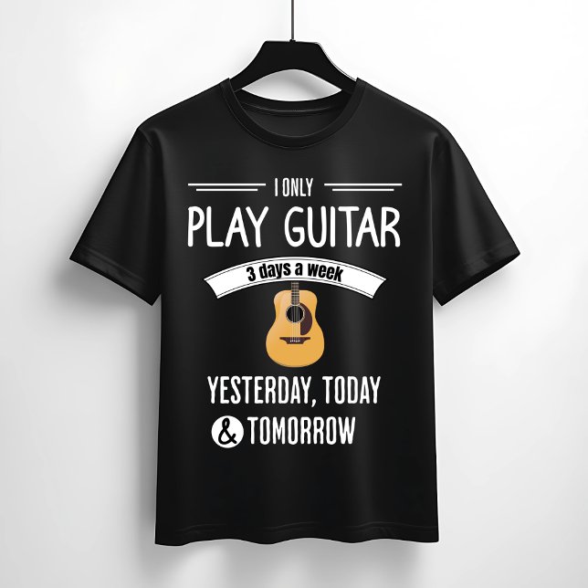 Camiseta Tocar Violão Todo Dia Design (Criador carregado)