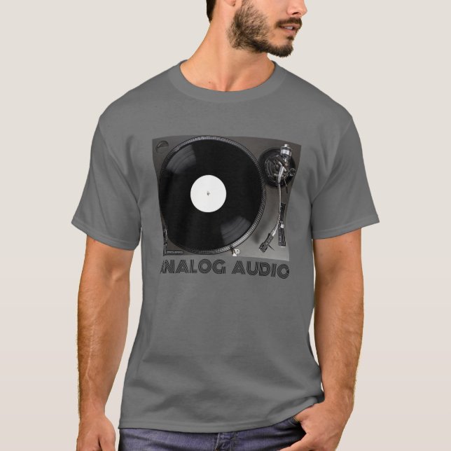 Camiseta Tocável para o Audiófilo (Frente)