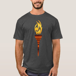 Camiseta tocha de incêndio