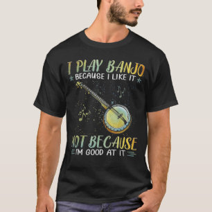 Camiseta Toco Banjo porque gosto não porque sou boa