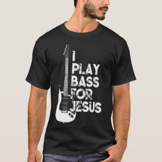 Camiseta Toco Bass Por Jesus Guitarrista Cristão