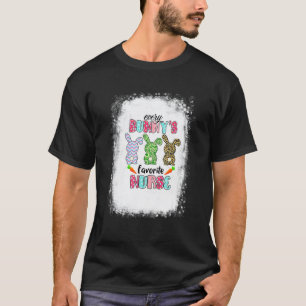 Camiseta Toda a Bunnys É Enfermeira Favorita Coelhinhos Fof