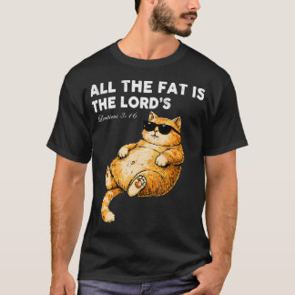 Camiseta Toda a Gordura é do Senhor Levítico 316 Vintage