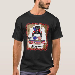 Camiseta Toda A Mãe Americana Patriótica Matando Família