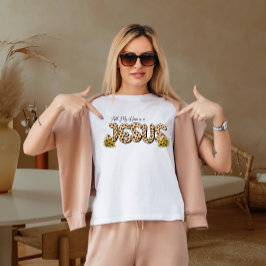 Camiseta Toda a minha esperança está em Jesus