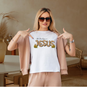 Camiseta Toda a minha esperança está em Jesus