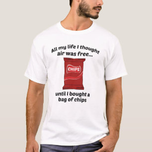 Camiseta Toda A Minha Vida Pensei Que O Ar Estava Livre