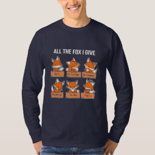 Camiseta Toda A Raposa Que Eu Dou