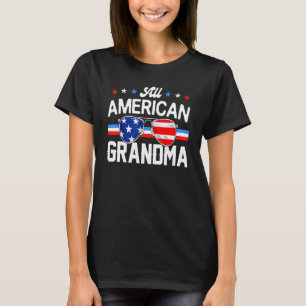 Camiseta Toda a vovó americana 4 de julho de Famílias Matan