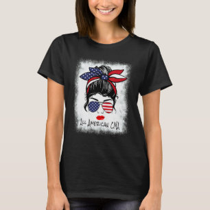 Camiseta Toda Americana Cma Enfermeira Coque Desarrumado 4