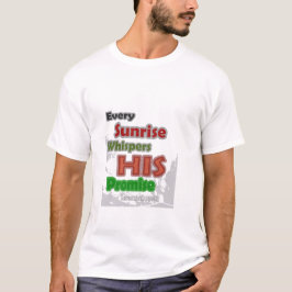 Camiseta Toda Aurora Sussurra Sua Promessa