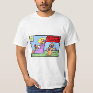 Camiseta Toda certo já! Desenhos animados ENGRAÇADOS dos