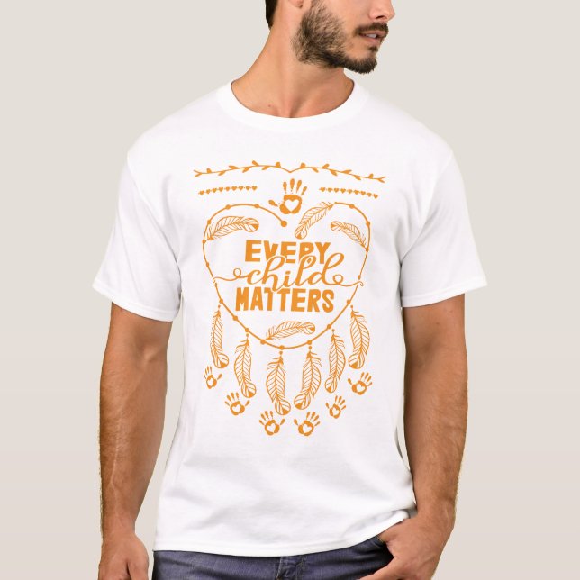 Camiseta Toda Criança do Dia Laranja É Importante Para Atac (Frente)
