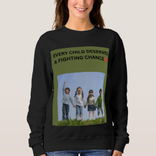 CAMISETA TODA CRIANÇA MERECE UMA CHANCE DE LUTAR ❤️