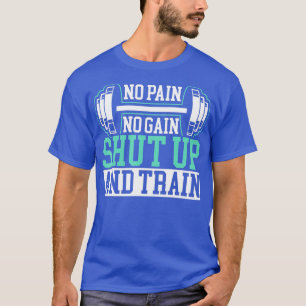 Camiseta Toda Dor Sem Ganhos Gym Elevação de Peso Montagem