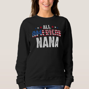 Camiseta Toda Família Americana Nana 4 De Julho Corresponde