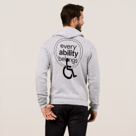 Camiseta Toda Habilidade Pertence | Minimalista Inclusivo