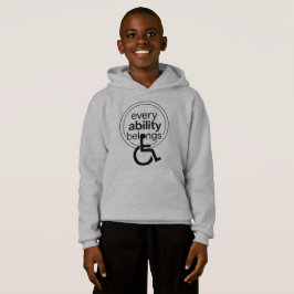 Camiseta Toda Habilidade Pertence | Minimalista Inclusivo
