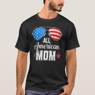 Camiseta Toda Mãe Americana Nós Sinalizamos Óculos Solares