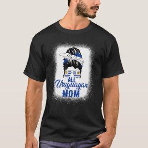 Camiseta Toda Mãe Uruguai Bandeira Para Mãe