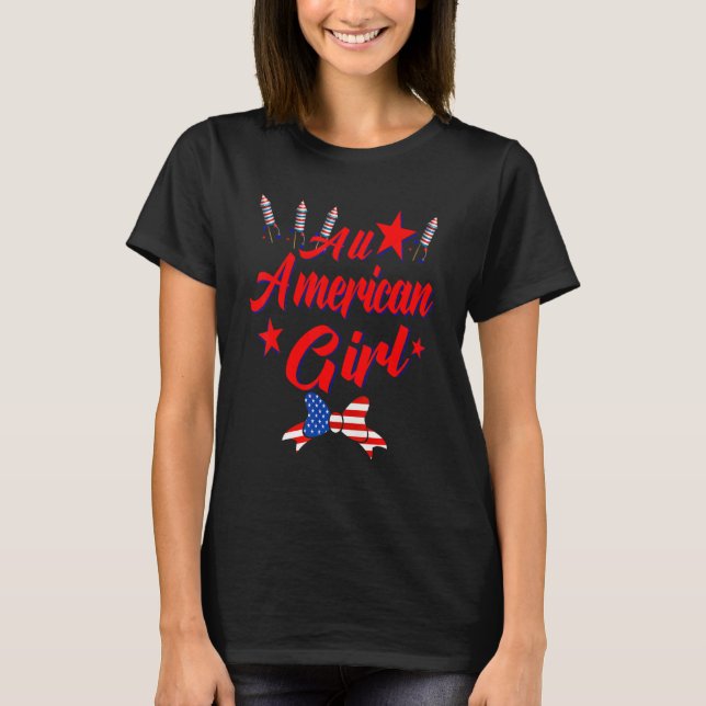 Camiseta Toda Menina Americana 1 (Frente)