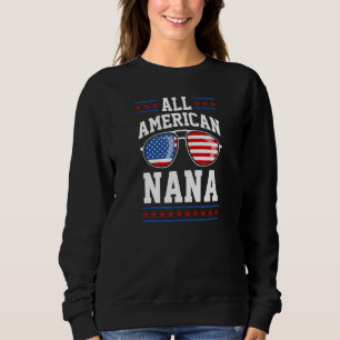 Camiseta Toda Nana Americana Patriótica 4º De Julho America