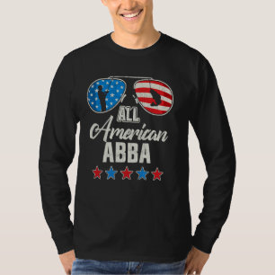 Camiseta Toda Pesca Americana Abba 4 De Julho Bandeira Dos